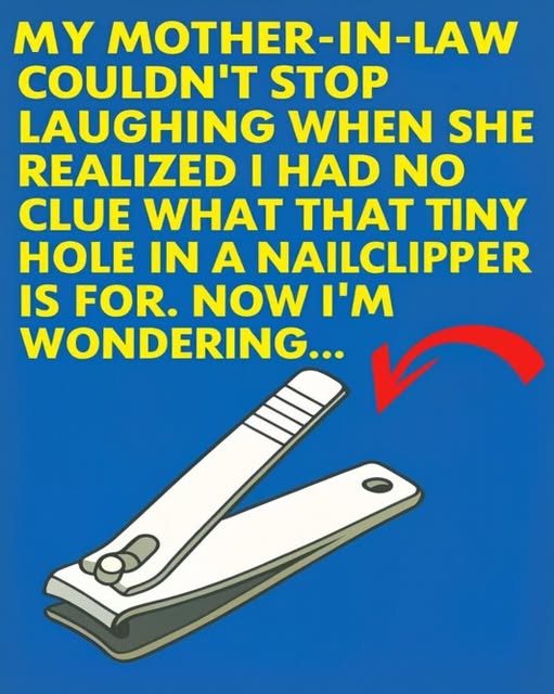 What the Small Round Hole on Nail Clippers Is Designed For?!