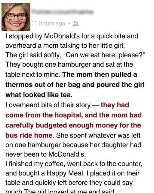 SOTd – What a Simple Happy Meal Revealed About Loss!