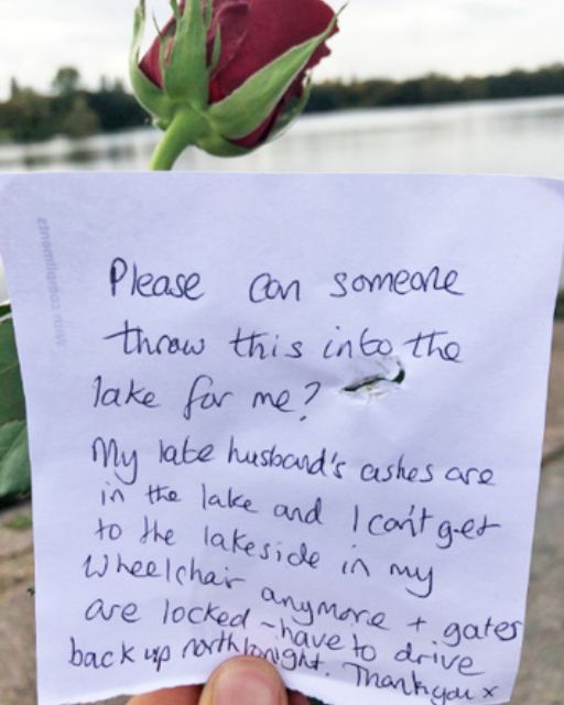I Found a Note on a Rose! And What It Said Broke My Heart
