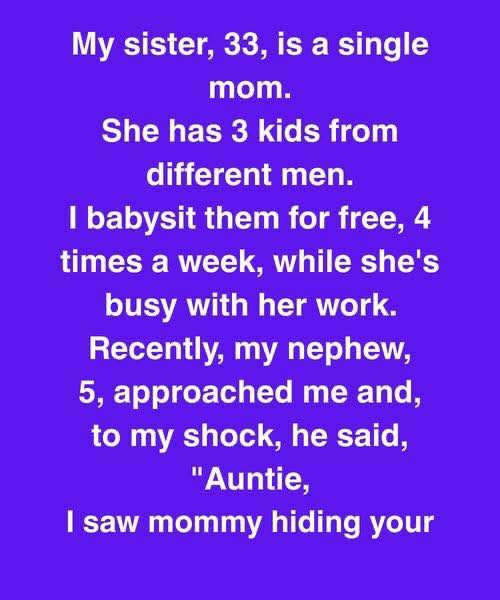 My Sister Swore She’d Changed—Until My Five-Year-Old Exposed Her Secret