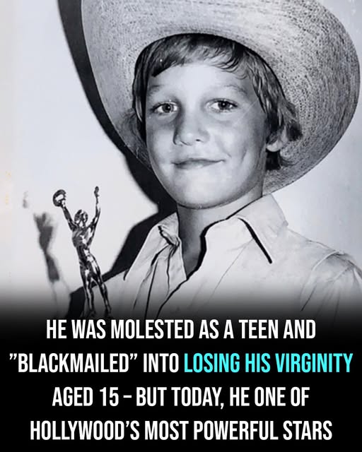 He was ”molested” as a teen and ”blackmailed” into losing his v!ginity aged 15