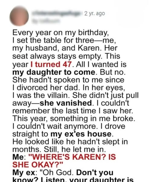 The Birthday Card That Revealed My Daughter’s Secret After Years of Silence