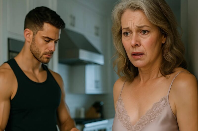 Married to a man 35 years younger — he called me “my little wife” and brought me water every night… until the evening I discovered his terrible plan