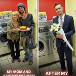 Every Christmas, My Mom Fed a Homeless Man at Our Local Laundromat – but This Year, Seeing Him Changed Everything