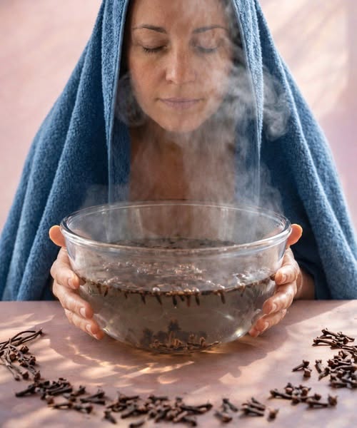 The Power of Clove Steam Inhalation! Fast Respiratory Relief from a Simple Kitchen Spice