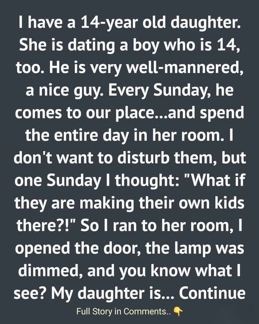 The Unexpected View: I Opened My Teenage Daughter’s Door and Stopped in Shock at What She Was Doing