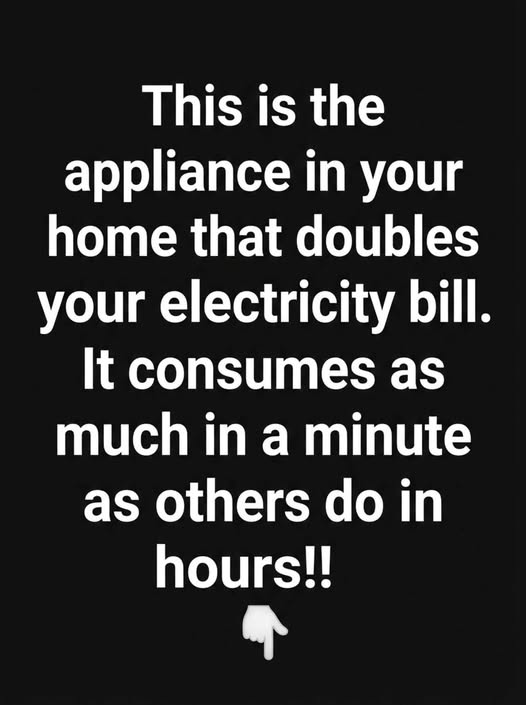 The Household Appliance That Uses More Energy Than You Think!