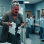 My mother tore up my medical files in the hospital!