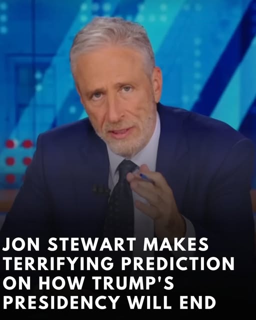 Jon Stewart Makes Terrifying Prediction On How Trumps Presidency Will End!
