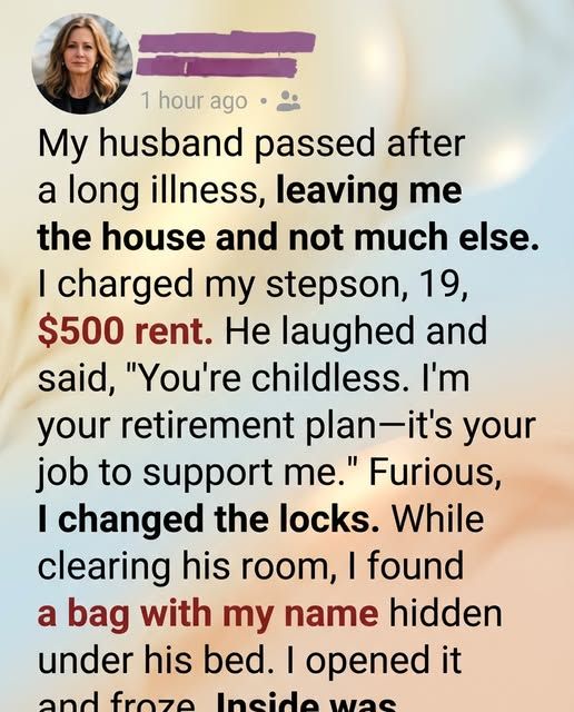 I Asked My Stepson for Rent After My Husband’s Death—What I Discovered Changed Everything